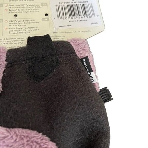 The North Face Osito etip gloves girl purple size Medium - Picture 5 of 8